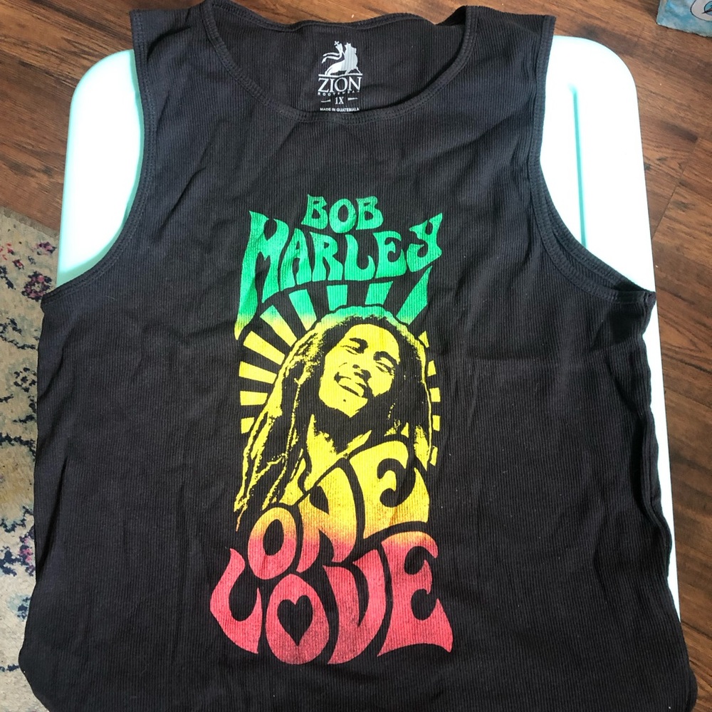 Zion Rootswear Bob Marley Tank 1X